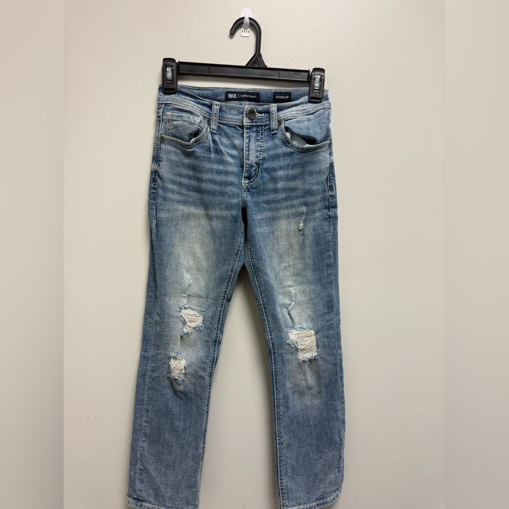 BKE Faded‎ Blue Relaxed Fit Jeans boy 10 R